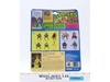 April O'Neil Press Badge and Stripes 1988 TMNT Playmates 10 BACK MOSC New Sealed