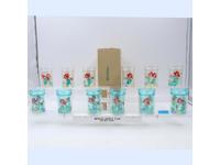 Lot of 12 Double Wall Glitter Charm Tumblers The Little Mermaid Selandia Disney