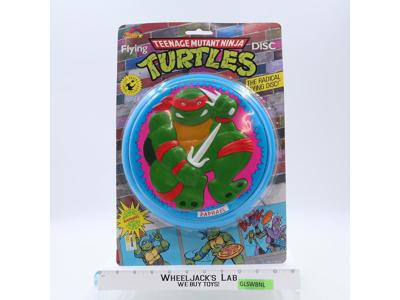 Raphael Flying Disc Frisbee TMNT 1989 Spectra Star NEW SEALED