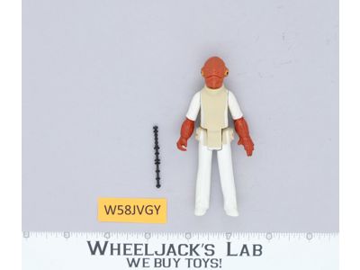 Admiral Ackbar 100% Complete Star Wars ROTJ 1983 Vintage Kenner NO REPRO