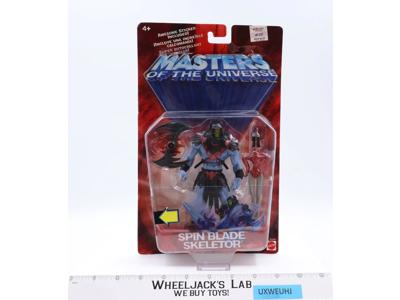 Spin Blade Skeletor 200X Masters Of The Universe MOTU 2002 Mattel NEW SEALED