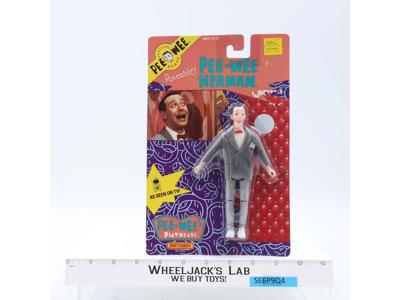 Pee-Wee Herman from Pee-Wee's Playhouse 1988 Matchbox Action Figure NEW SEALED