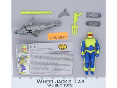 Eels V2 100% Complete G.I. Joe 1992 Hasbro Vintage Action Figure