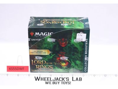 Collector Booster Middle Earth Lord of the Rings LOTR MTG Magic NEW SEALED
