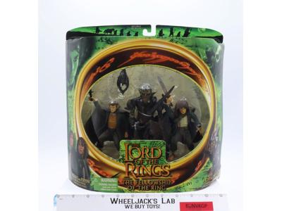 Merry & Pippin W/ Moria Orc The Lord of the Rings 2001 ToyBiz NEW SEALED