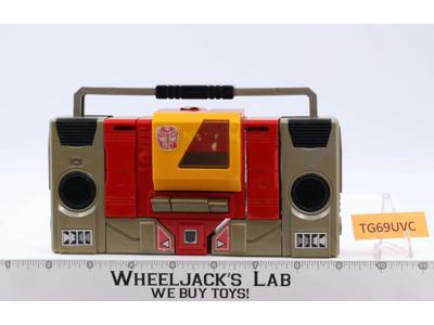 Blaster Vintage Hasbro 1985 G1 Transformers DECK & EARS BROKEN