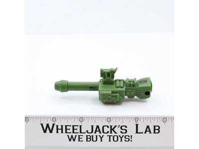 A.W.E. Striker Top Gun Cannon w/ Tip 1985 GI Joe Vintage Hasbro Action Figure