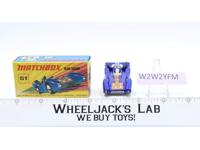 Blue Shark No 61 Superfast Lesney Matchbox 1971 W/Box England Vintage