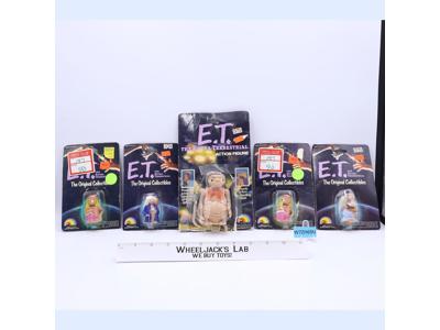 Lot of 5 E.T. The Extra Terrestrial Original Collectibles LJN 1982 Figures NEW