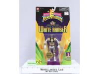 WHITE Ranger Mighty Morphin Power Rangers AUTO METALLIZED Bandai 1995 MOSC