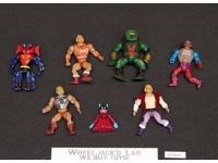 Lot of 7 (#2) He-Man Masters Of The Universe MOTU Vintage 1980's Mattel Figures
