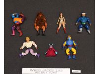 Lot of 7 (#1) He-Man Masters Of The Universe MOTU Vintage 1980s Mattel Figures