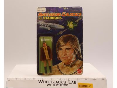 Lt. Starbuck Battlestar Galactica 1978 Mattel Vintage Action Figure NEW SEALED