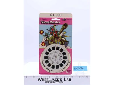 GI Joe Cartoon View Master 3 Reels 1982 Hasbro NEW SEALED