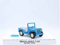 Light Blue Jeep W/Folding Windshield 6" Tonka Pressed Steel Vintage Vehicle