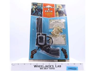 .357 Magnum Clicker Gun W/ Badge Starsky & Hutch 1976 Fleetwood Toys NEW SEALED