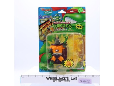 Rhinoman Sewer Heroes Teenage Mutant Ninja Turtles TMNT 1993 Playmates NEW MOSC