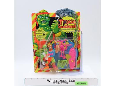 Headbanger Toxic Crusaders 1991 Playmates Action Figure NEW MOSC SEALED
