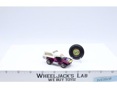 Power Pad Spectraflame Magenta 1969 Mattel Hot Wheels Redline RL w/ Button NICE!