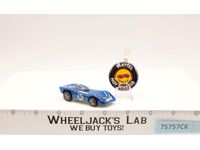Ferrari 312P Blue Hot Wheels 1969 Mattel Redline Vintage RL w/ Button