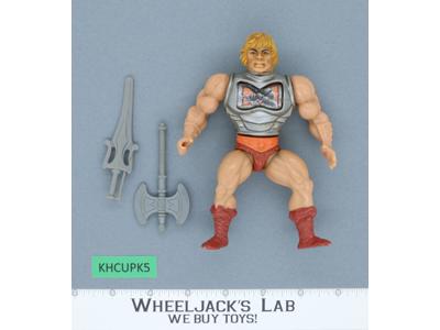 Battle Armor He-Man 100% Complete Masters of the Universe MOTU Mattel 1984