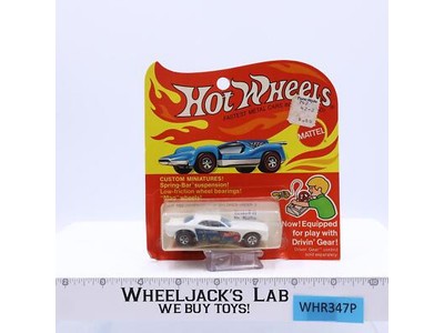 #5953 White Snake II Drivin' Gear Hot Wheels Redline 1971 Mattel NEW SEALED