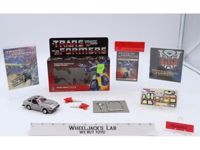 Bluestreak 100% Complete NICE BOX & FIGURE 1984 Vintage Hasbro G1 Transformers