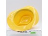 Plastic Yellow Detective Hat Fedora Dick Tracy Costume Accessory