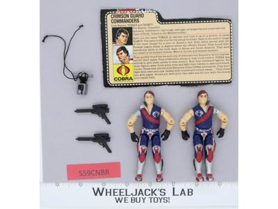 Tomax & Xamot V1 100% Complete G.I. Joe 1985 Hasbro Vintage Action Figure
