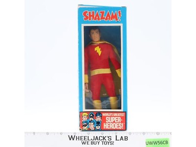 Shazam 1307 WGSH 8" W/BOX 100% Complete 1973 Mego Vintage Action Figure NM