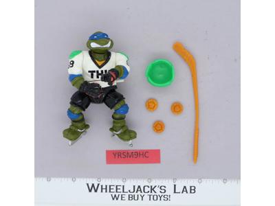 Slap Shot Leo 100% Complete Teenage Mutant Ninja Turtle TMNT 1991 Playmates