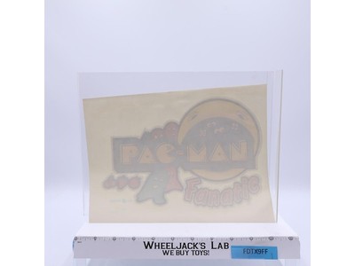 Iron-On T-Shirt Transfer Pac-Man Fanatic 1980s Midway Vintage