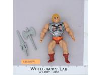 Battle Armor He-Man 100% Complete Masters of the Universe MOTU 1984 Mattel