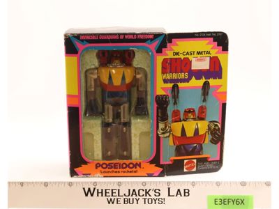 Poseidon 100% Complete Shogun Warriors 1977 Mattel Vintage Action Figure NR MINT