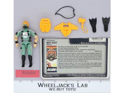 Wet-Suit V1 100% Complete G.I. Joe 1986 Hasbro Vintage Action Figure