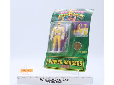 Auto Morphin Trini Yellow Ranger Mighty Morphin Power Rangers Bandai NEW MOSC