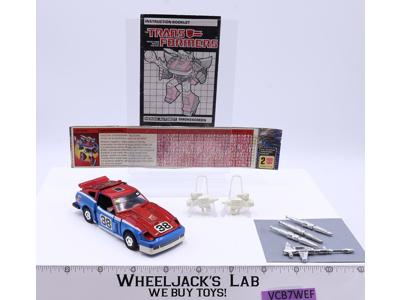 Smokescreen 100% Complete 1985 Vintage Hasbro G1 Transformers Action Figure NM