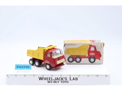 Tiny Tonka Dump Truck #535 W/Box 5" METAL 1970s Vehicle Vintage