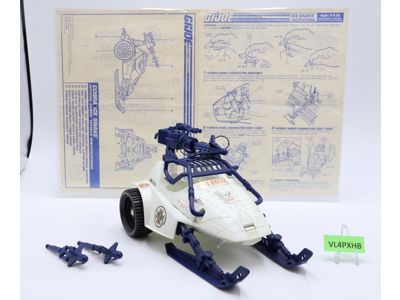 Ice Snake 100% Complete GI Joe 1993 Hasbro Vintage Action Figure Vehicle