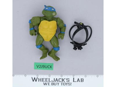 Leonardo SOFT HEAD 1988 Teenage Mutant Ninja Turtle Playmates Vintage Figure