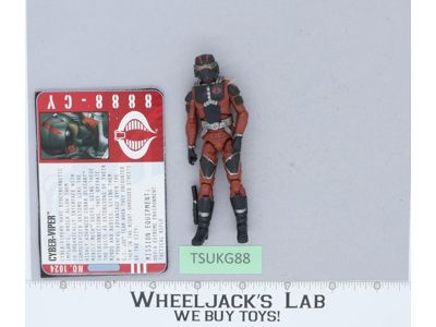 Cyber-Viper Cobra Deviant Driver Complete GI Joe Pursuit of Cobra 2010 Hasbro