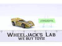 McLaren M6A Spectraflame Gold 1969 Redline Hot Wheels Mattel Vintage RL