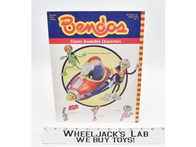 BENDOS Spring 2000 No. 3 Toy Fair Employee Dealer Catalog CLASSIC BENDABLES