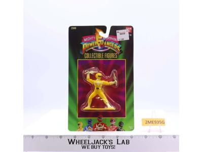 Mighty Morphin Yellow Collectible Figures Power Rangers 1993 Bandai NEW MOSC
