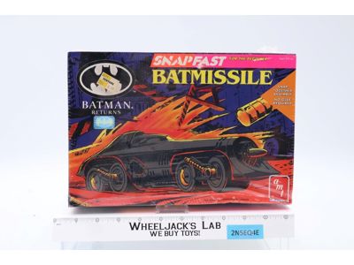 Batman Returns Snapfast Batmissile 1/25 Model Kit Ertl 1992 Vintage MISB