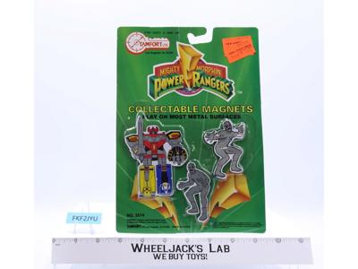 Collectible Magnets Mighty Morphin Power Rangers 1993 Tamfort NEW SEALED