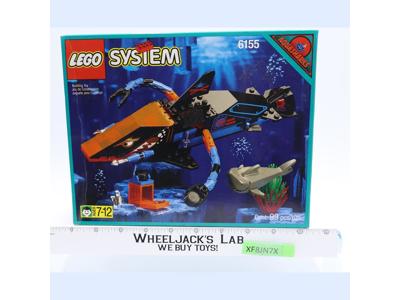 #6155 Deep Sea Predator Aquasharks 1995 Lego NEW SEALED