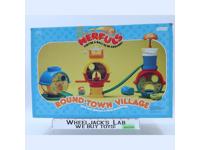 Round Town Village Nerfuls 1985 Parker Brothers Vintage Playset NEW SEALED