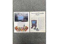 Atari LOT of 2 Print Ads Video Computer System 1978