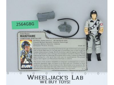 Mainframe V1 100% Complete G.I. Joe 1986 Hasbro Vintage Action Figure